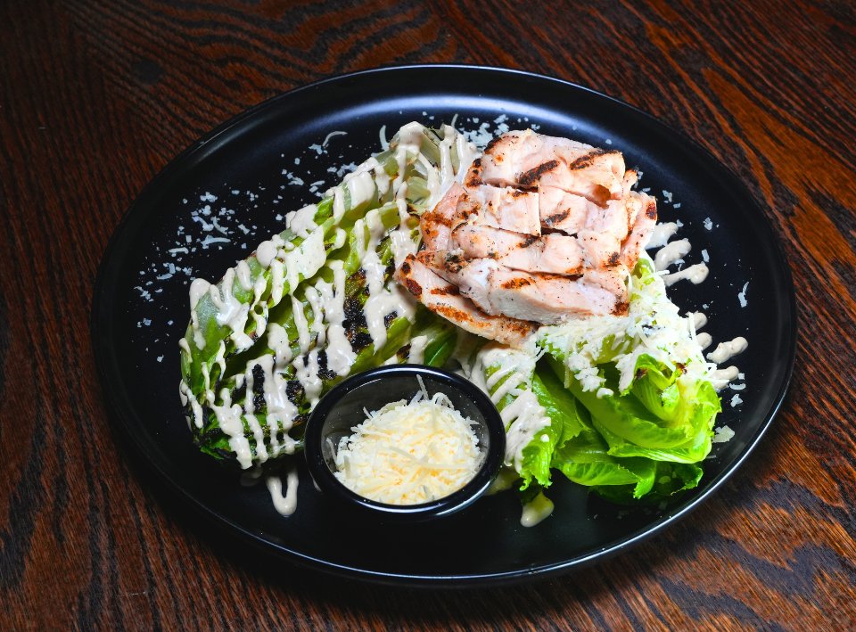 GRILLED CAESAR SALAD